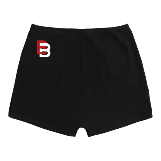 Red & White BlockBaby Shorts