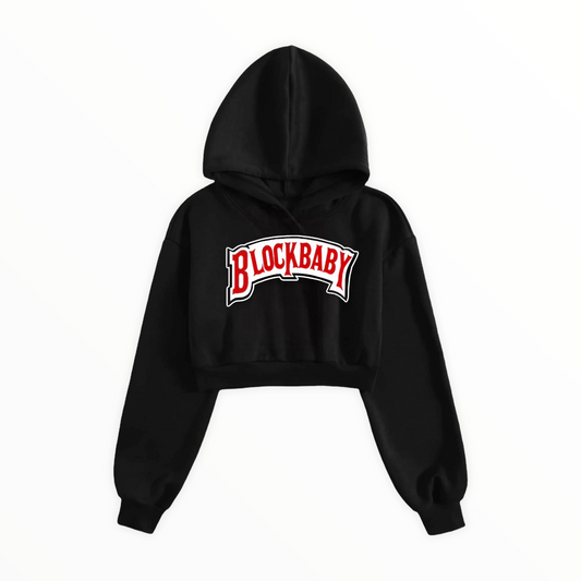 BlockBaby Crop Top Hoodie